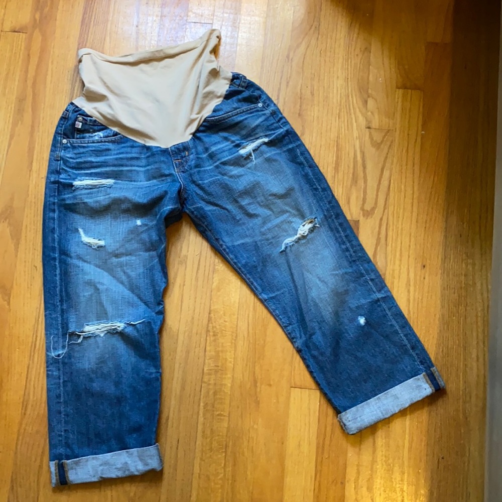 AG distressed jeans